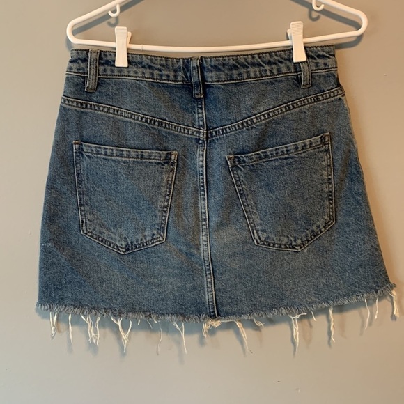 Free People We The Free Denim Mini Skirt - Picture 4 of 10